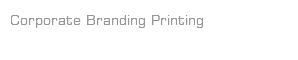 Corporate Branding Printing